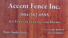 Accent Fence, Inc. logo