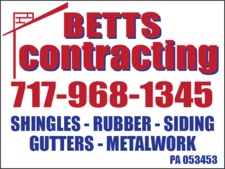 Logo for Betts Contracting