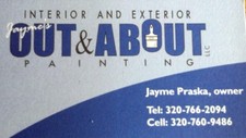 Jaymes Out & About Painting logo
