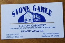 Stone Gable Custom Cabinetry, Inc. logo
