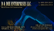 Logo for D & Dee Enterprises, LLC