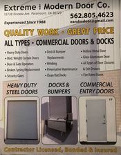 Extreme & Modern Door Co logo