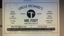 Uncle Richard's Mr. Fix It logo