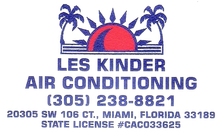 Les Kinder Air Conditioning, LLC logo