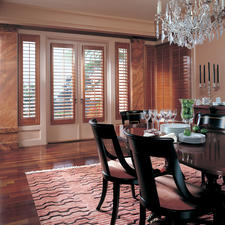 Traditional Dining Room with transitional style dining room
