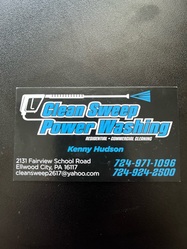 Clean Sweep Powerwashing logo