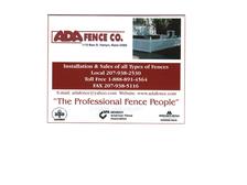 ADA Fence Company, Inc. logo