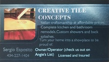 Logo for Creative Tile Concepts