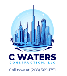 C WATERS CONSTRUCTION logo