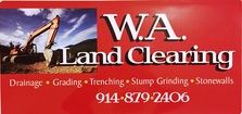 W.A. Land Clearing logo