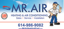 Mr. Air Heating and Air Conditioning, Inc. logo
