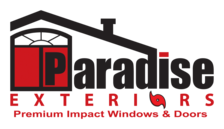 Logo for Paradise Exteriors, LLC