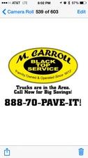 Avatar for M Carroll Black Top Service