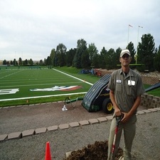 Logo for John's Sprinklers