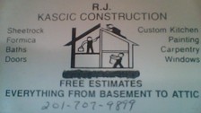 Logo for RJ Kascic Construction