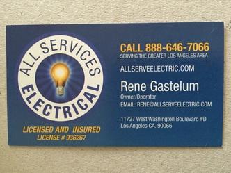 All Services Electrical Inc. logo