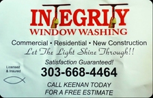 Logo for Integrity Window and Power Washing