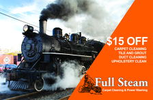 Full Steam Carpet Cleaning logo