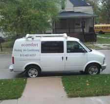 Ecomfort Heating and Air Conditioning logo
