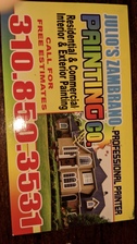 Julio Zambrano-Unlicensed Contractor logo
