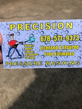 Precision Pressure Washing - Facebook logo