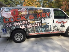 West Michigan Lock & Key logo