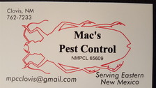 Mac's Pest Control logo