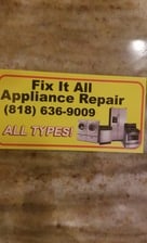 Avatar for Fix It All Appliance Repair