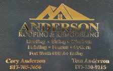 Anderson Roofing & Remodeling logo