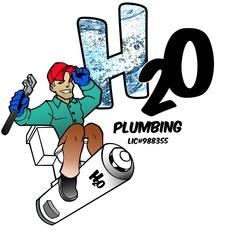 H2O Plumbing logo