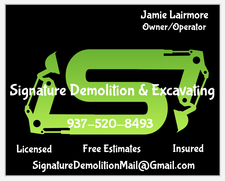Logo for Signature Demolition & Excavating