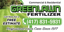 Logo for GreenLawn Fertilizer