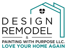Logo for Design Remodeling & Painting with Purpose
