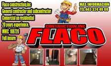 Flaco Construction, Inc. logo