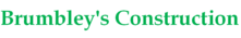 Brumbley's Construction logo