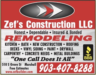 Zef's Construction logo