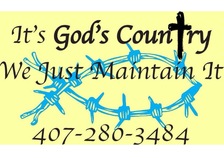 God's Country Tree and Bobcat Service logo