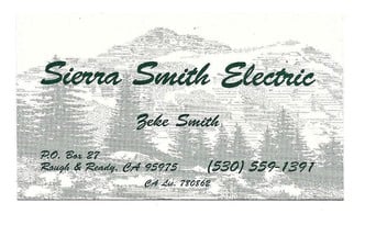 Sierra Smith Electric logo