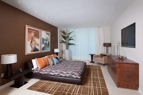 Contemporary Bedroom with contemporary style master bedroom with asian accents