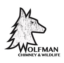 Logo for Wolfman Chimney and Wildlife