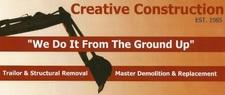 Logo for Creative Construction