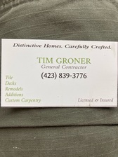 Avatar for Tim Groner General Contractor