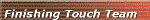 Finishing Touch Team logo