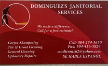 Logo for Dominguez Janitorial Services LLC
