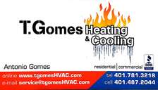 T. Gomes Heating & Cooling, LLC logo