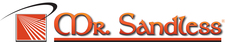 Mr. Sandless logo