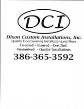 Logo for Dixon Custom Installations, Inc.