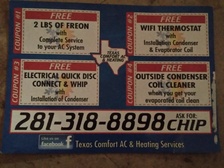 Texas Comfort Air Condition & Heating Services logo
