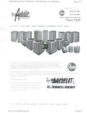 Addit Heating & Air Cond - Home Facebook logo