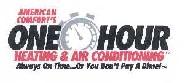 American Comfort's One Hour Heating logo